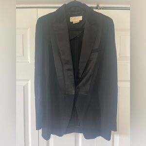 Les Copains Black Tuxedo Blazer